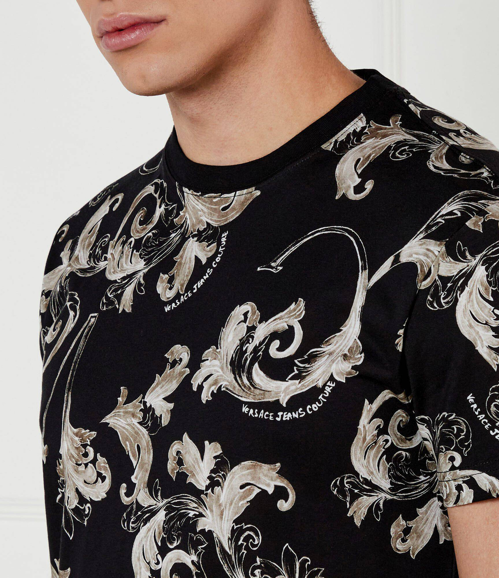 Футболка Versace Jeans Couture - черный(78GAH6S0JS458)