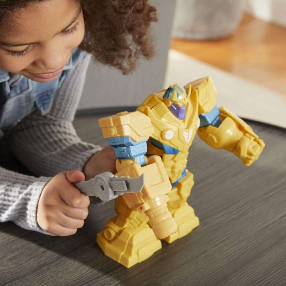 Hasbro Marvel Avengers - Фигурка Таноса 23 см Mech Strike Ultimate Ultimate Armor F0264