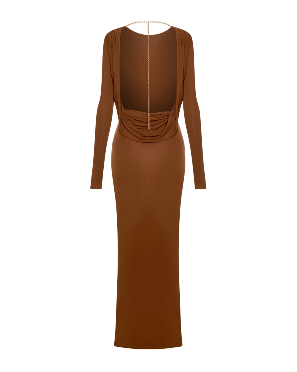 Платье Sunset maxi, Коричневый