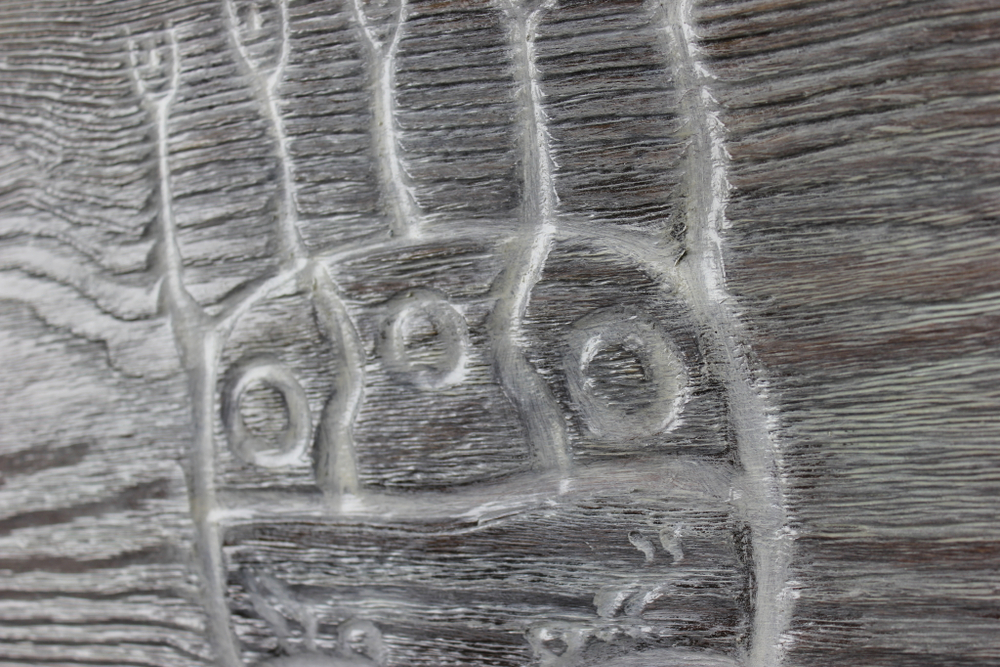 Декоративное панно "Хакасский след"