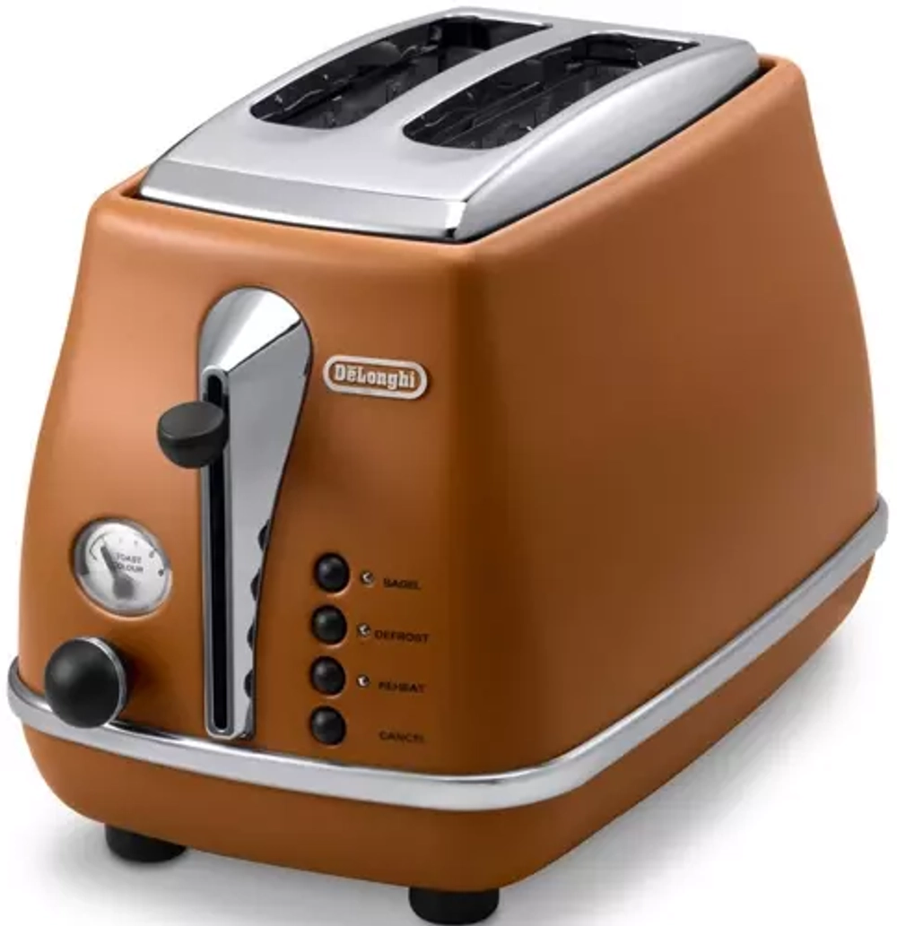 Тостер DeLonghi CTOV 2003.BW коричневый