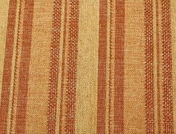 Рогожка Ализэ полоса терракот
