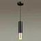3876/1L HIGHTECH ODL19 399 черный с золотом Подвесной светильник GU10 1*50W 220V KIKO