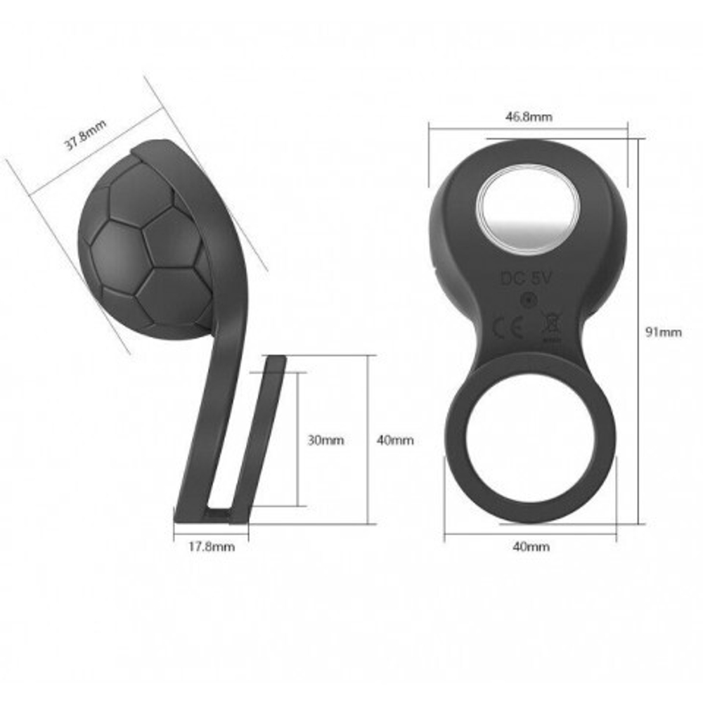 Эрекционное кольцо Shoot with the ball