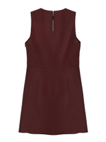 Платье JACQUELINE вишневого цвета