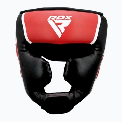 Боксёрский шлем RDX Head Guard Aura Plus T-17 red
