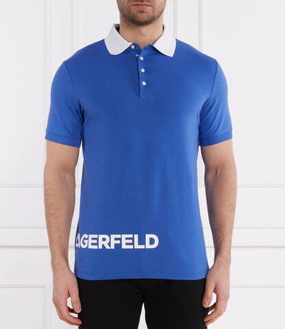 Поло Karl Lagerfeld - голубой(745020 542221)