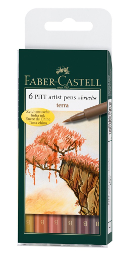 Наборы капиллярных ручек Faber-Castell "Pitt Artist Pens"
