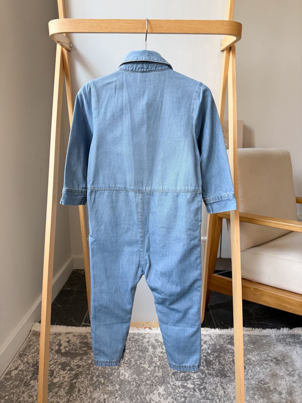 Хлопковый комбинезон Petit Bateau, 98