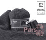 Пряжа Mink Wool (пух норки с синей этикеткой), 50г, 350м, 90%пух норки,10%полиамид (цена за 1 шт)