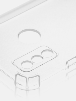 Чехол ROSCO для Tecno Spark 6 Go оптом (арт. TCN-S6GO-HARD-TPU-TRANSPARENT)