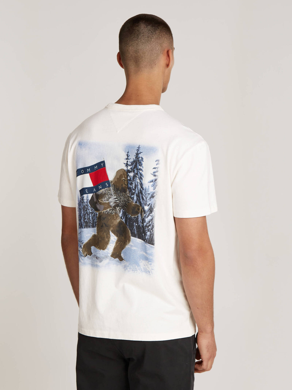 Футболка Tommy Jeans - белый(DM0DM19686)