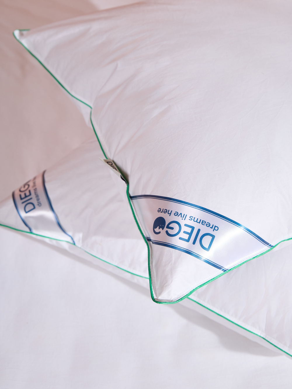 Подушка пуховая низкая Летний сон 50х70