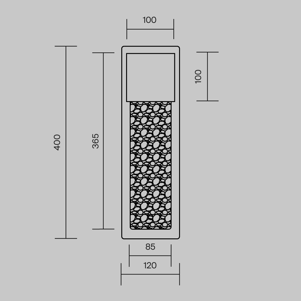 Светильник настенный Maytoni   MOD474WL-L20B3K