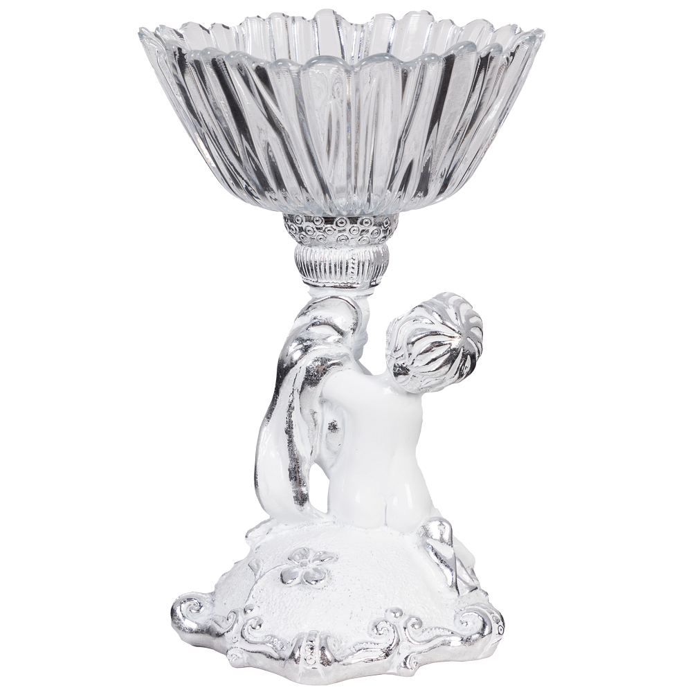 Фруктовница-конфетница Эдем Сильвер