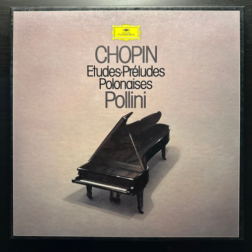 Шопен - Этюды, Прелюдии, Полонезы 3LP (Германия 1980г.)