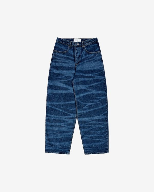 Джинсы Loose Fit Punk синие - фото 1