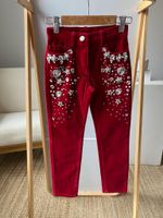 Бархатные брюки Monnalisa, 116