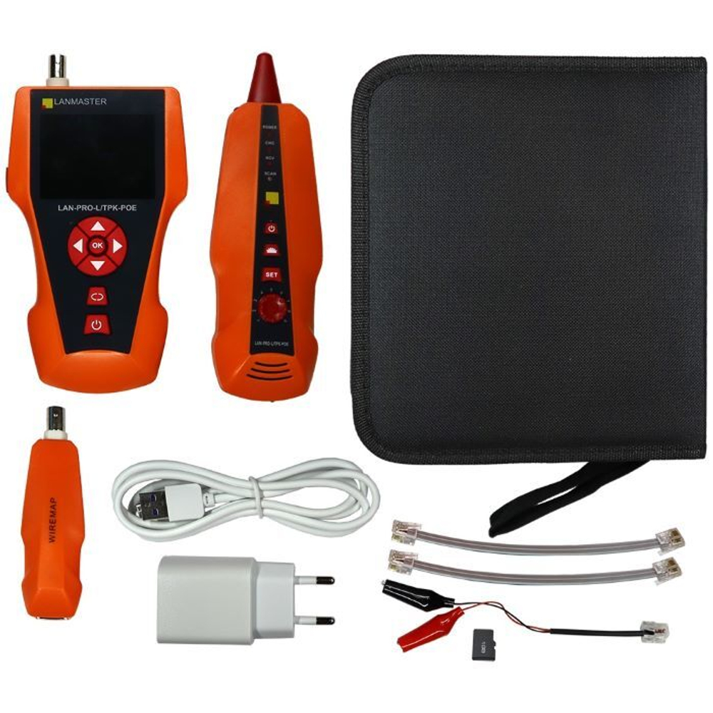 Тестер  Lanmaster LAN-PRO-L/TPK-POE