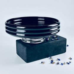 Lenardi 163-066 Фруктовница 26см на ножке MULTICOLOR в под.уп.(х8)Фарфор