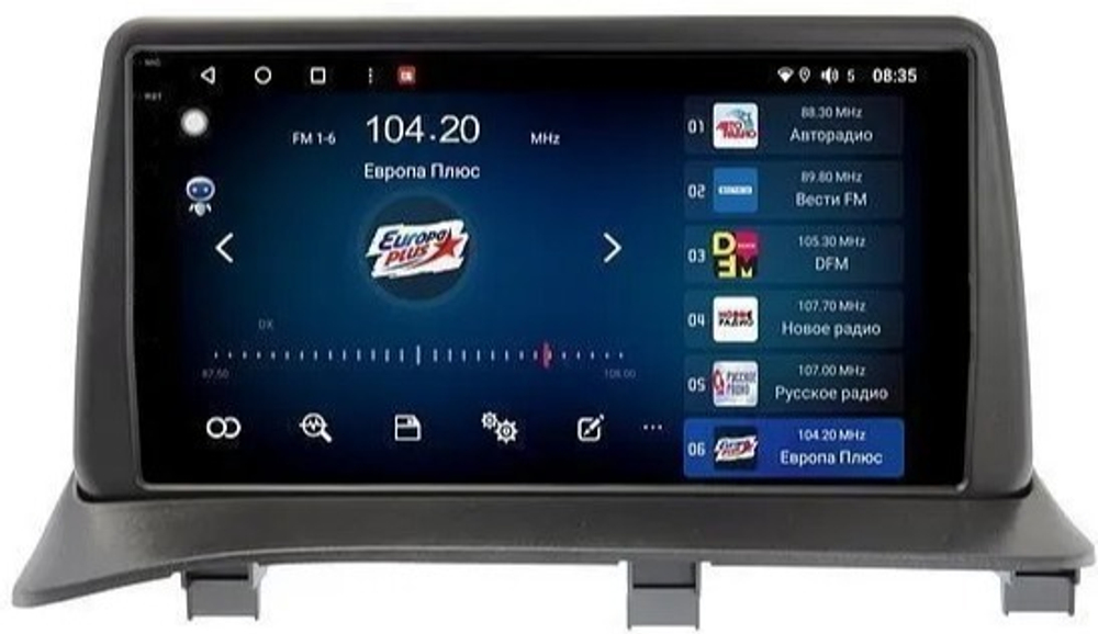 Магнитола для Mitsubishi Delica 4 1994-2007 (взамен верхнего бардачка) - Vaycar VA47-0901-2K на Android 13, 8-ядер, 2K QLED, ТОП процессор, CarPlay, 4G SIM-слот