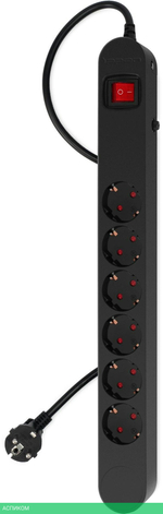Сетевой фильтр Ippon NF-EU-3-10 черный