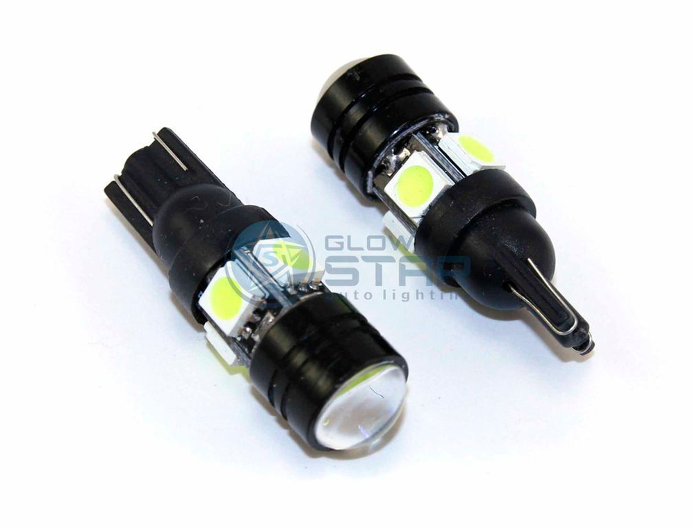 Светодиод габаритный T10-(4+1) LED (W5W)