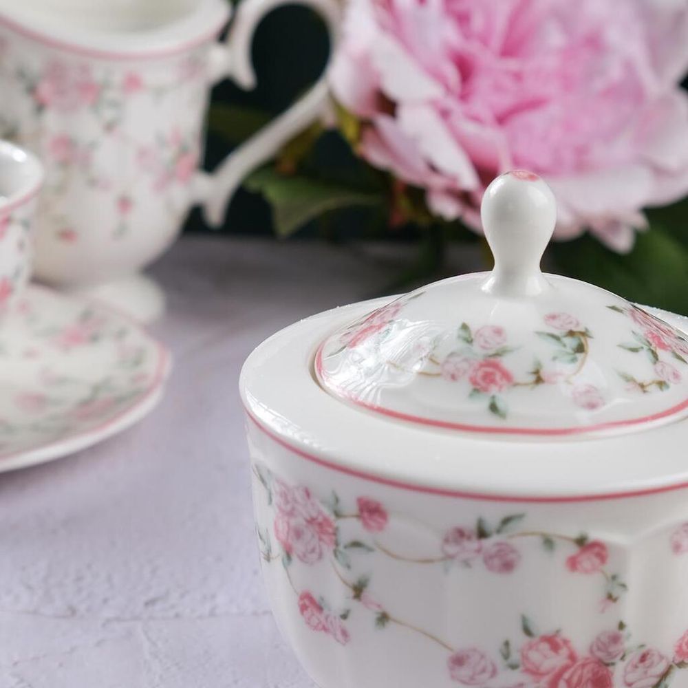 Сахарница 180 мл d 9 см h11 см Retro Ritz-La Vie En Rose Noble [6]