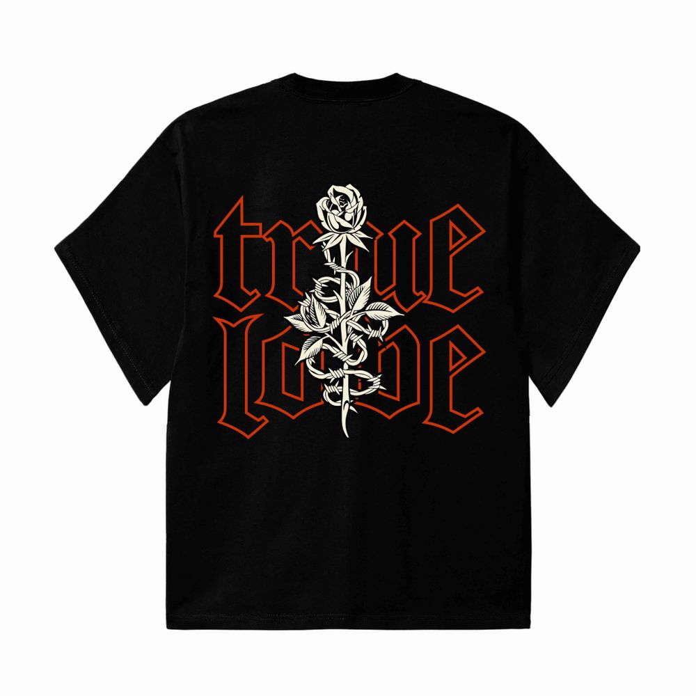 Футболка Подполье Любовь Черная