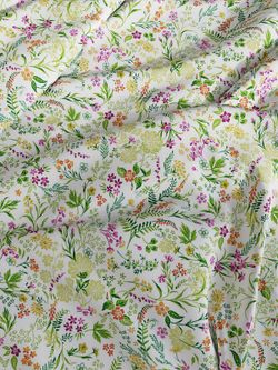 Постельное белье бязь Сказка "Полевые цветы" евро Наволочка 50х70 см 2 шт Простынь на резинке 180x200 см Пододеяльник 200x215 см