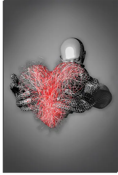 Постер "Металлическое сердце"