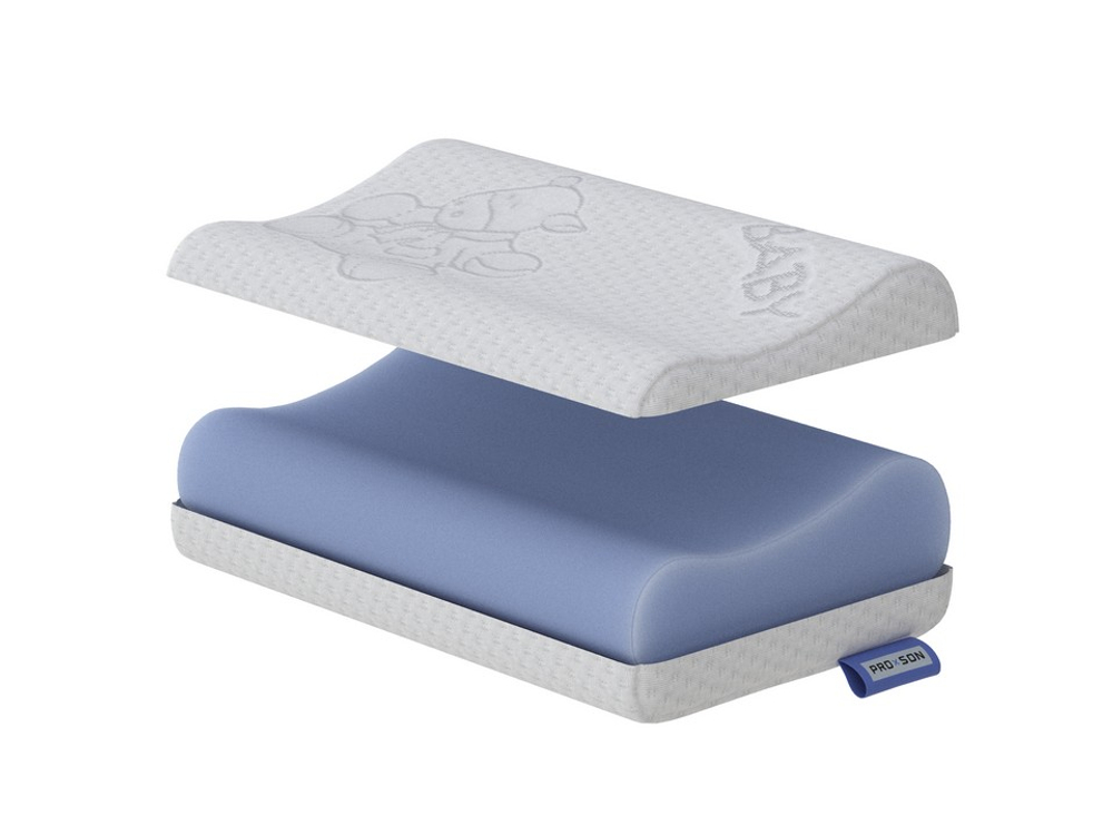 Подушка Кроха 24х39х4.5-6 см