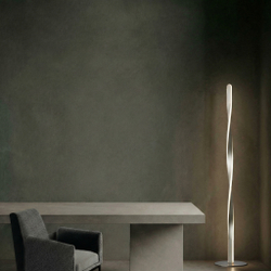 615719 Торшер TORINO 42W LED 1890LM ВОРОНЁНАЯ СТАЛЬ 3000K