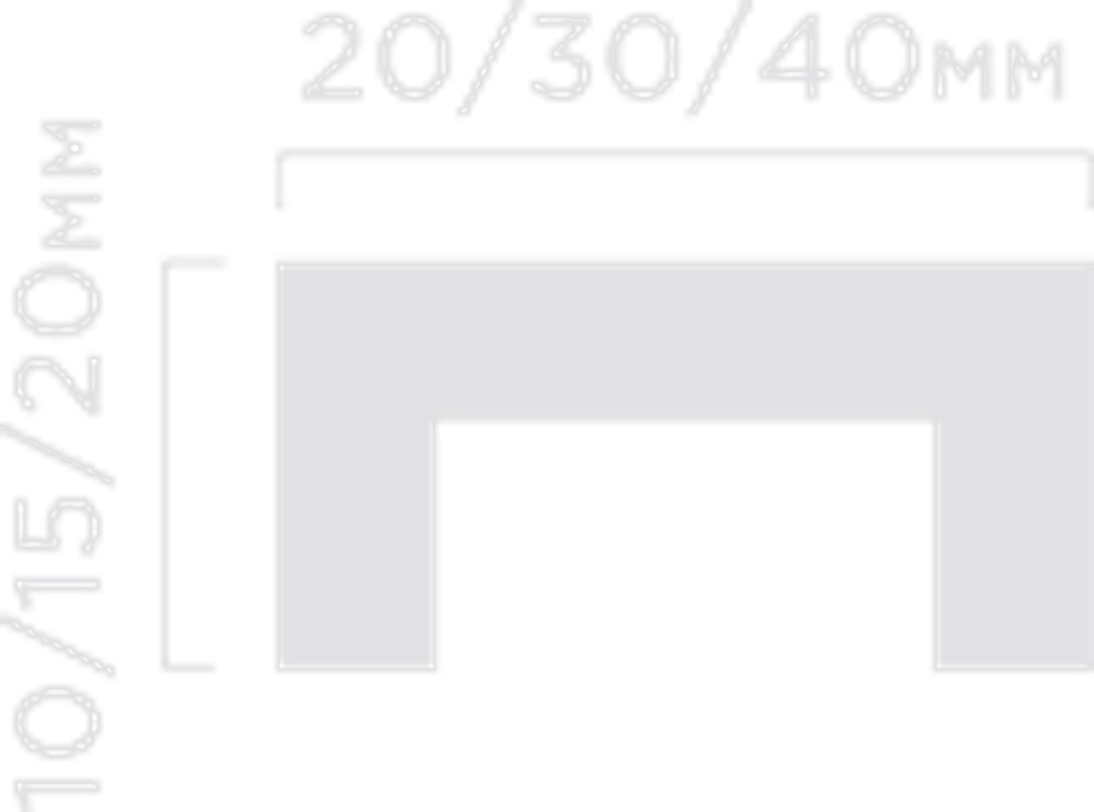 Профиль HiWood, 30x15 мм