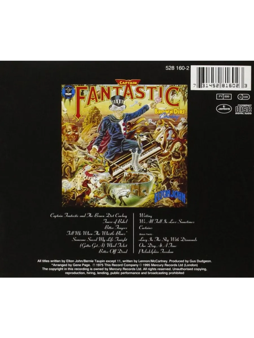 Elton John — Captain Fantastic And The Brown Dirt Cowboy