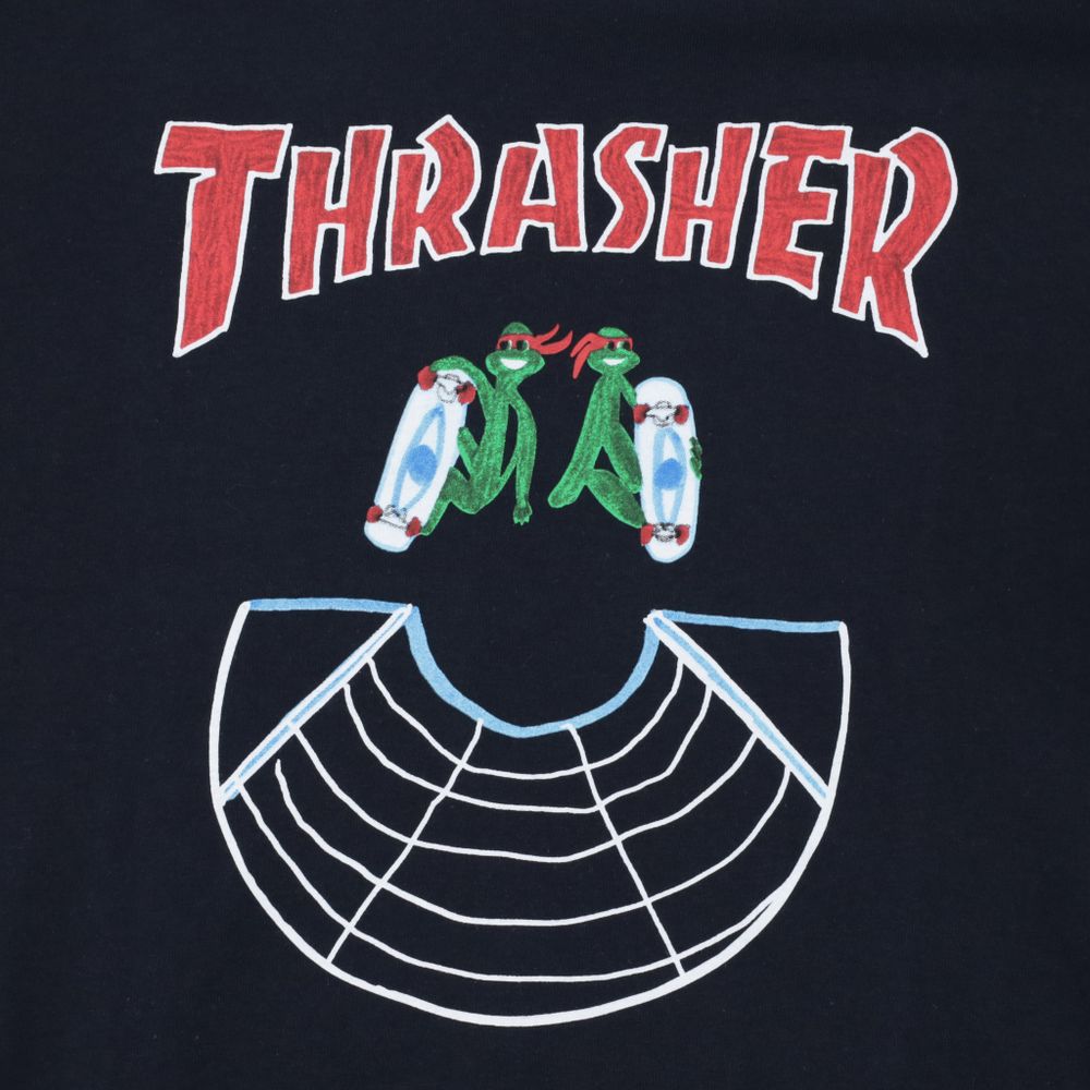 Лонгслив Thrasher Doubles L/S (black)