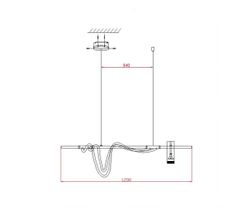 Kink Light 08039K-120A,19 Подвес димм. Кайли черный