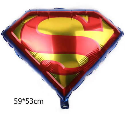 Фольгированный шарик символ Супермена (9)10