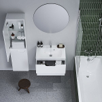 Раковина Ravak Classic Slim XJX01180001 белый