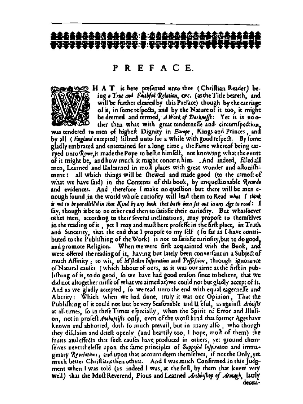 A True & Faithful Relation of what Passed for Many Yeers Between Dr. John Dee and Some Spirits | John Dee; Edward Kelly; Meric Casaubon