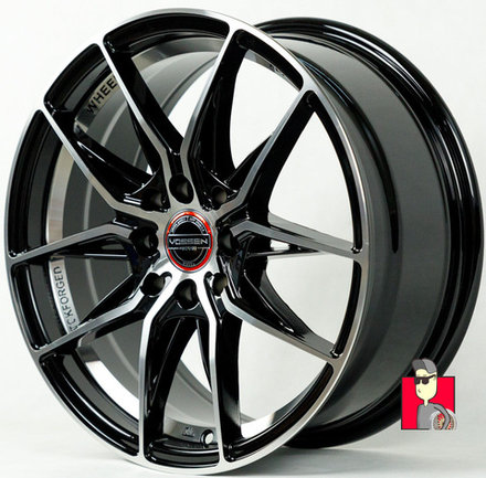 Комплект дисков Vossen 8809 16x7 et38 4x100/4x114.3