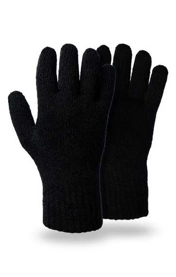 Перчатки полушерстяные двухслойные, арт. 7.022