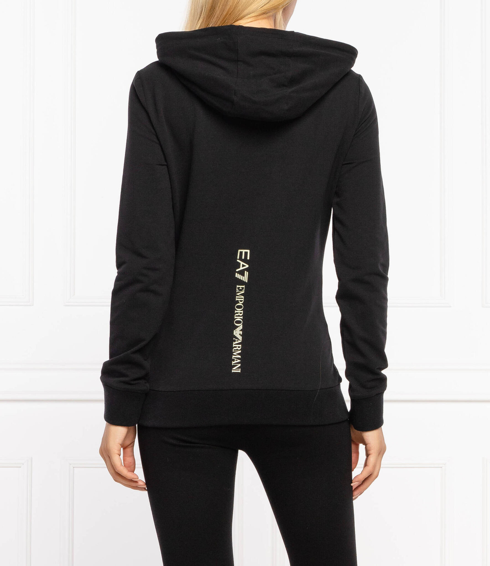 Худи EA7 - черный(8NTM36 TJCQZ)