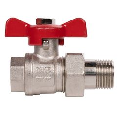 Кран шаровый Royal Thermo OPTIMAL 1/2 НГ, бабочка