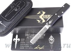 Microtech Tactical Beard Comb Stonewash Fine Toothфотография - 1