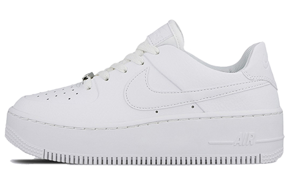 Кроссовки Nike Air Force 1 Sage Triple White (W) (Женская размерная сетка)