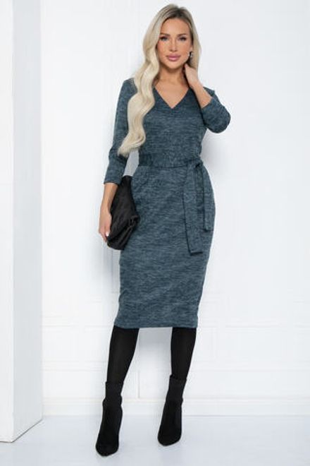 Платье Безупречный силуэт (синее) П12508-10 LT Collection