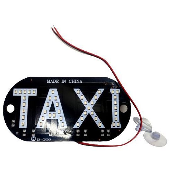 Фонарь TAXI зеленый.