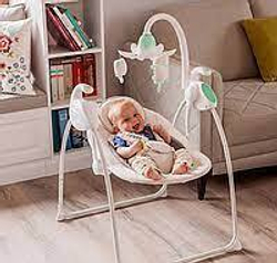 Capella электрокачели TY-018E бежевая №1 —  9-0035