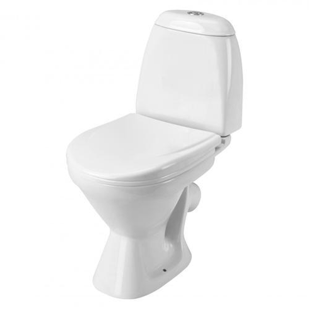 Унитаз-компакт Santek Римини 1WH302130, 2-режима, дюропласт